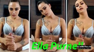 Ella Purnell Jerk You Off Deepfake Porn – Tight and Dripping Wet Vagina